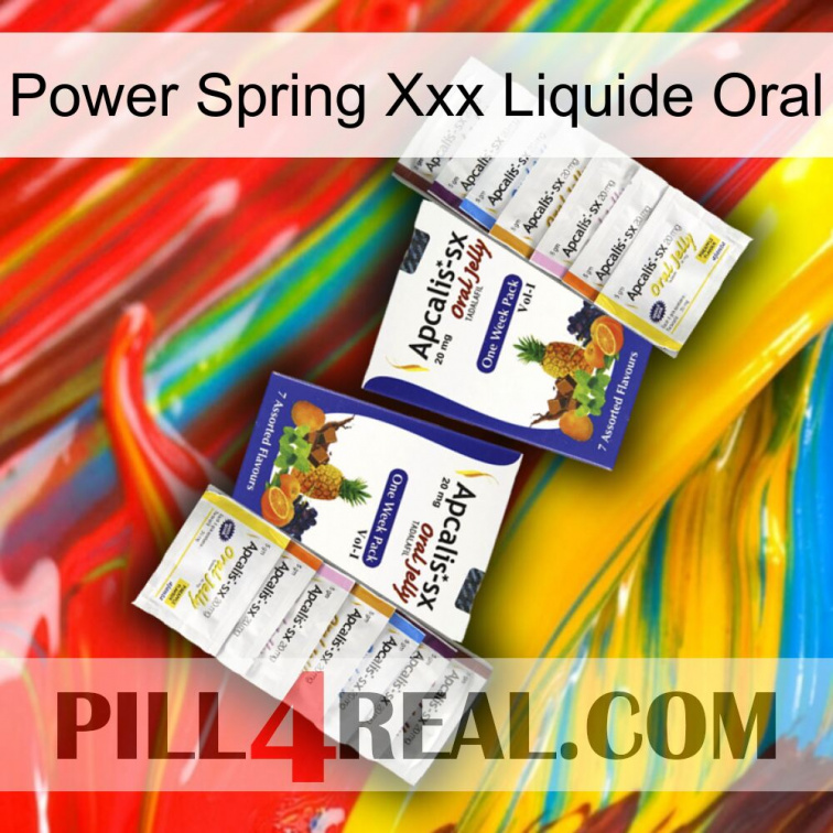 Power Spring Xxx Oral Liquid 12
